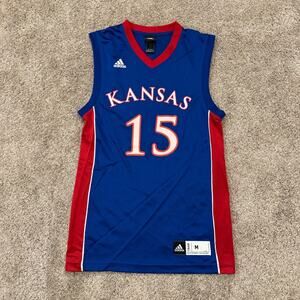 Adidas Kansas Jayhawks Basketball Jersey #15 Scott size Medium